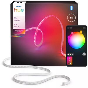 LED-Streifen Philips Hue Flux Base Kit V4, dimmbar, weiß + RGB