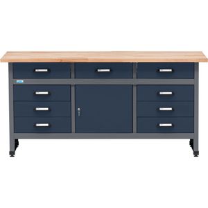 Produktbild für Werkbank Küpper blau