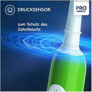 Produktbild für Elektrische-Zahnbürste Oral-B Pro Junior 6+, grün