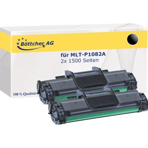Toner Böttcher-AG für Samsung MLT-P1082A Doppelpack