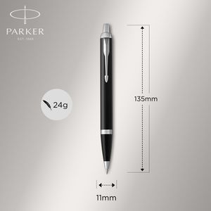Produktbild für Schreibset Parker IM Black Lacquer C.C. 2093215, 2-teilig
