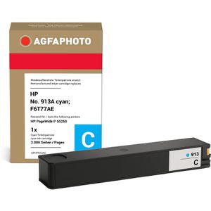 Produktbild für Tinte AgfaPhoto für HP 913A, F6T77AE, cyan
