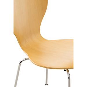 Produktbild für Besucherstuhl CLP Diego, 1036926, stapelbar