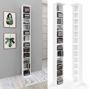 Produktbild für CD-Regal Vicco Jukebox, weiß