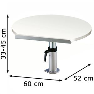 Produktbild für Tischpult Maul 9301102 mit Klemmfuß