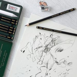 Produktbild für Graphitstifte Faber-Castell 115220, Pitt Matt Set