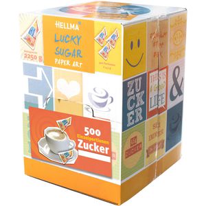 Produktbild für Zuckersticks Hellma Lucky Sugar Paper Art