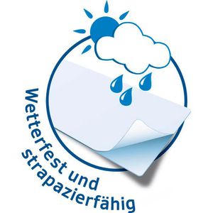 Produktbild für Folienetiketten Herma 9532 Outdoor, weiß matt