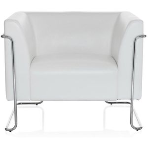 Produktbild für Loungesessel hJh-OFFICE CURACAO, 713360, weiß