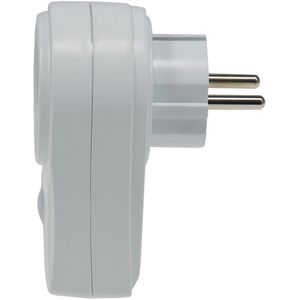 Produktbild für Steckdosenadapter ChiliTec weiß