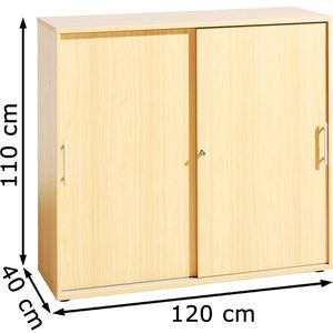 Produktbild für Schiebetürenschrank Hammerbacher H-Serie, abschließbar