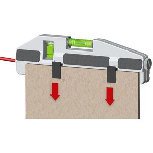 Produktbild für Wasserwaage Laserliner 025.04.00E, HandyLaser Plus