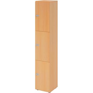 Schließfachschrank Hammerbacher 264l3, buche