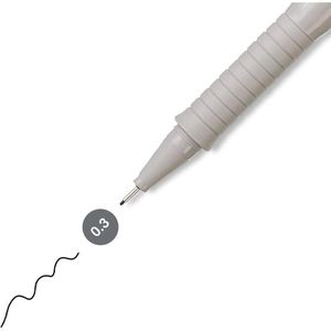Produktbild für Fineliner Faber-Castell Ecco Pigment, schwarz