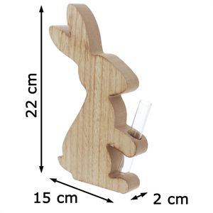 Produktbild für Osterdeko Frank-Flechtwaren 223273, braun, 2 Stück