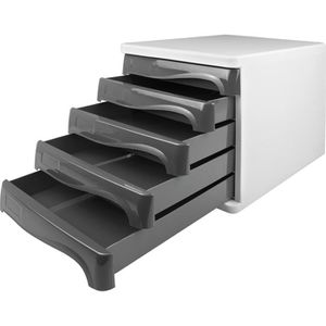 Produktbild für Schubladenbox Helit H6129482, the wave, A4