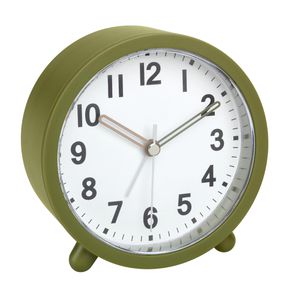 Produktbild für Wecker TFA 60.1043.04 olivgrün, analog