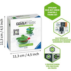 Produktbild für Murmelbahn-Erweiterung Ravensburger GraviTrax Element Spirale