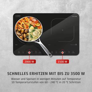 Produktbild für Kochplatte Caso ProSlim 3500
