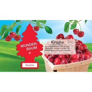 Produktbild für Autoduft Wunderbaum 7219B, Kirsche