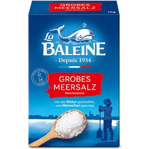 Produktbild für Salz La-Baleine Meersalz, in der Schachtel, unraffiniert