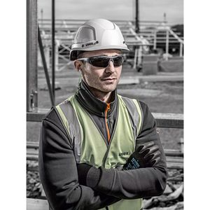 Produktbild für Warnweste Uvex protection flash, gelb