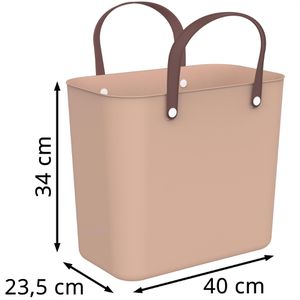 Produktbild für Einkaufskorb Rotho Albula Multibag Style, meadow rose