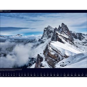 Produktbild für Bildkalender Kunth 761540, Faszinierende Alpen, Jahr 2027
