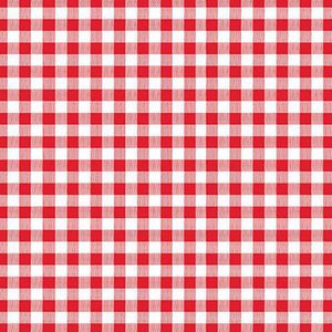 Servietten Papstar 82763 Vichy Karo, rot