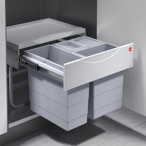 Einbaumülleimer Hailo AS Raumspar Tandem 3644731
