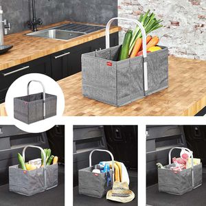 Produktbild für Einkaufskorb achilles AD253gre Handle-Box, grau