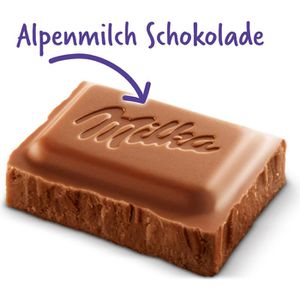 Milka Tafelschokolade Alpenmilch, Großtafel, 270g – AG Böttcher