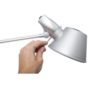 Produktbild für Schreibtischlampe Maul Maulrock, silber, LED