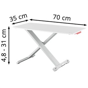 Produktbild für Schreibtischaufsatz Leitz Ergo Cosy, 65330085, grau
