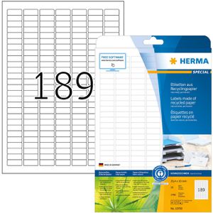 Universaletiketten Herma 10700, Special Recycling
