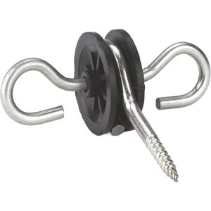 Produktbild für Isolatoren AKO mit Holzgewinde, Torgriffisolator