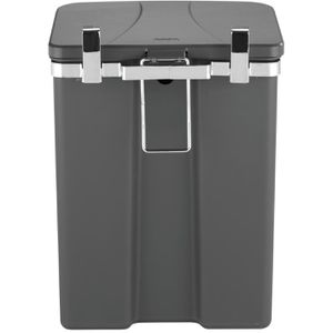 Produktbild für Mülleimer Wenko grau