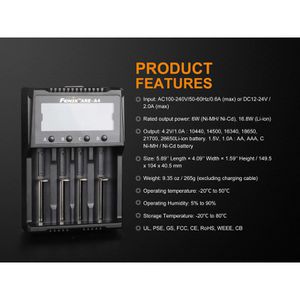 Produktbild für Akku-Ladegerät Fenix ARE-A4
