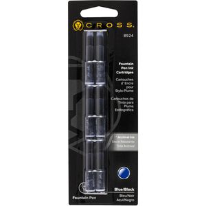 Füllerpatronen Cross 8924, Standard blau/schwarz
