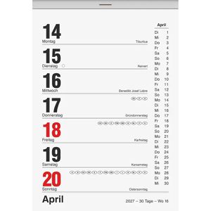 Produktbild für Abreißkalender Brunnen 1070325107, Nr. 25, Jahr 2027