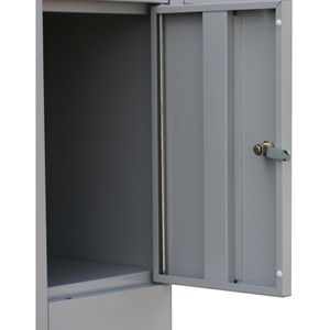 Produktbild für Schließfachschrank ClassiX X-523418, anthrazit