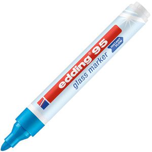 Glasboardmarker Edding 95, hellblau