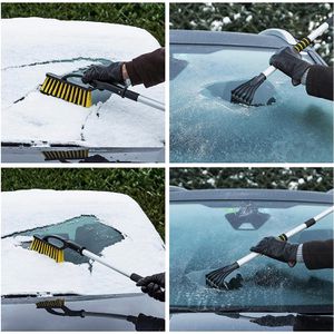 Produktbild für Eiskratzer Walser 23207, schwarz / gelb