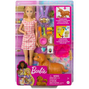 Produktbild für Puppe Barbie Newborn Pups, ab 3 Jahre