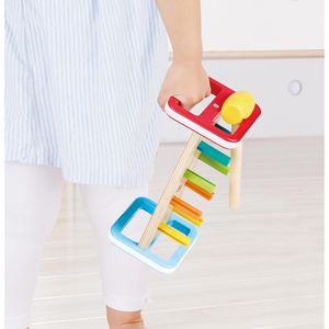 Produktbild für Motorikspielzeug Hape E0506, Regenbogen-Klopfbank