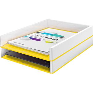 Produktbild für Briefablage Leitz 5361-10-16, WOW Duo Colour, A4