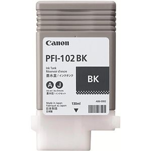 Produktbild für Tinte Canon PFI-102BK schwarz