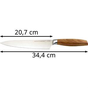 Produktbild für Kochmesser Echtwerk Classic Edition, mit Akazienholzgriff