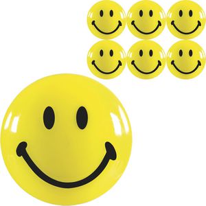 Magnete Magnetoplan 16672 Smileys, gelb