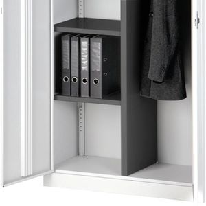 Produktbild für Mehrzweckschrank Bisley E782AAG-645, abschließbar, weiß